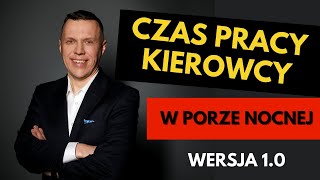 Czas pracy kierowcy w porze nocnej INSTALL [upl. by Ybsorc]