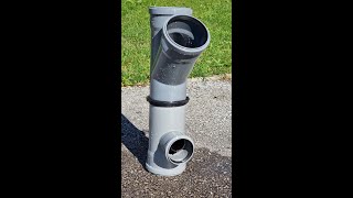 Downspout filter or diverter Hera Simple rain harvesting filterdiverter [upl. by Erdrich]