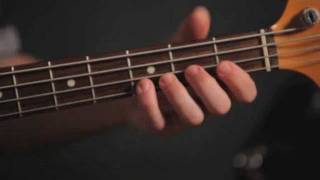 How to Position Your Left Hand  Bass Guitar [upl. by Zil]