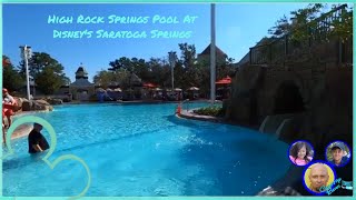 Disneys Paddock Pool Tour At The Saratoga Springs Resort And Spa 2022  Disney World [upl. by Arrimat]