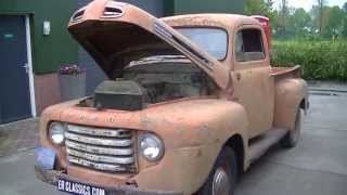 Ford F1 Pickup Flathead V8 Pickup for restoration  wwwERclassicscom VIDEO [upl. by Aldos364]