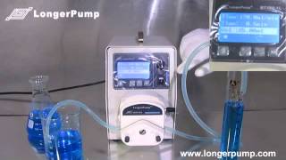 BT1001L Peristaltic Pump Flow Calibration Demo [upl. by Stephana]