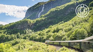 Flamsbana  The Flam Railway  Worlds most Beautiful Train Journey [upl. by Eirrac]