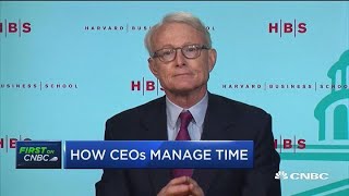 Time is the scarcest resource for CEOs Harvard Business School study [upl. by Valsimot826]