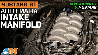 20112023 Mustang GT Auto Mafia Racing Ported 2018 GT Intake Manifold Review amp Install [upl. by Varrian]