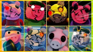 Piggys Miserability All Jumpscares [upl. by Tybald]