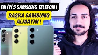 Bence Şu Anda Alınabilecek En İyi 5 Samsung Telefon  OCAK 2024 [upl. by Etteb]