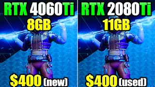 RTX 4060 Ti vs RTX 2080 Ti  How Much Performance Difference [upl. by Martres]