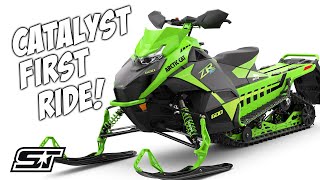 2024 Arctic Cat CATALYST ZR 600 RXC Detailed FIRST LOOK [upl. by Ibbob]