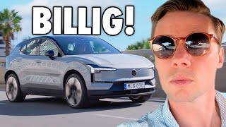 TEST Rystet og henrykt over Volvos nye billige baby elbil EX30 [upl. by Aelanna]