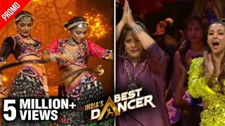 Indias Best Dancer 2 PromoVartika amp Saumyas Unbelievable Belly Dancing Leave MalaikaNora SHOCKED [upl. by Cornie386]