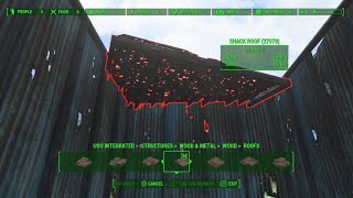 Fallout 4Oberland Station settlement build part 3 [upl. by Eittol]