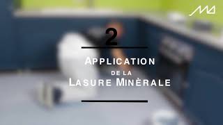 Tuto dapplication de la lasure minérale Marius Aurenti [upl. by Aihtebat]