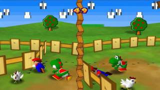 Mario Party 3 Mini Games  Fowl Play [upl. by Stedman424]