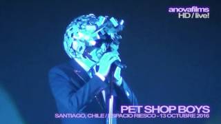 Pet Shop Boys  Inner Sanctum  West End Girls  Espacio Riesco  13 Octubre 2016 [upl. by Sandy417]