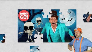 Puzzle Danny Go quotThe Skeleton Shakequot 💀🎩 Halloween Dance  Danny Go Puzzle Fans Made [upl. by Hutner829]