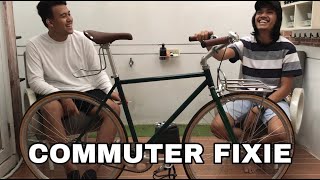 REVIEW COMMUTER BIKE FIXIE  GAUSAH GENGSI BIKIN AJA DULU ft HAFIDZ RAHMANI  YOWES [upl. by Nnylram256]