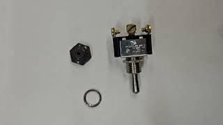 Toggle switch mounting tech tip [upl. by Irab]