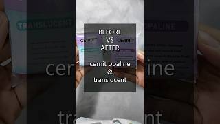 Polymer Clay CERNIT TRANSLUCENT vs CERNIT OPALINE cernit polymerclay thaliaclay diyclay [upl. by Barcot796]