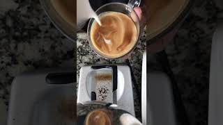 Rossetto ☕️learn subscribe youtubeshorts cafe coffeeart coffee ☕️♥️ [upl. by Eesdnil690]