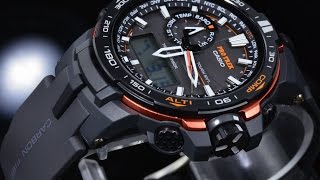 Casio PRW6000Y1E видео обзор и настройка [upl. by Rraval]