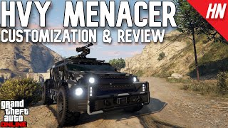 HVY Menacer Customization amp Review  GTA Online [upl. by Sykleb560]