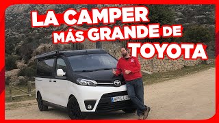 TOYOTA PROACE VERSO CAMPER by Tinkervan  PRUEBA  ¿MEJOR que una VW CALIFORNIA [upl. by Ley]