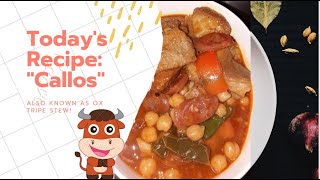 CALLOS   How to cook Callos  Easy Recipe [upl. by Haron]