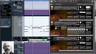 PITchaikovsky  Violin Concerto No1  1st Mov with MIDI [upl. by Cobby]