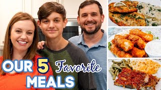 🌟 THE BEST OF 🌟 WHATS FOR DINNER  OUR FAMILYS FAVORITE MEALS  EASY DINNER IDEAS [upl. by Haley]