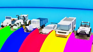 Street Vehicle with Learn Colors for Kids  Colors with Street Vehicles  Kids Learning Colors [upl. by Akissej762]