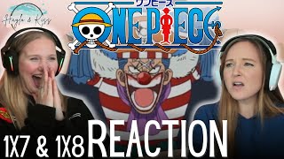 Buggy The Clown  ONE PIECE  Reaction 7 amp 8 [upl. by Gilba]