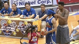 Slam Dunk Challenge  PBA AllStar 2015 [upl. by Mapel]