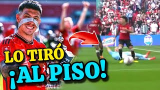 ¡LISANDRO MARTINEZ se agarró con HALAAND y se LLEVO LA COPA [upl. by Rehportsirhc]