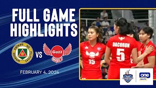 Petro Gazz vs Philippine Army highlights  PNVF Champions League  Feb 4 2024 [upl. by Rutter400]