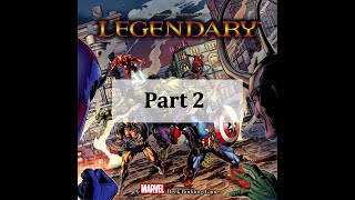 Marvel Legendary Solo Playthrough Part 2 [upl. by Ahsaela487]