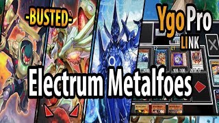 Electrum Metalfoes YgoPro  BUSTED Link Vrains is breaking pendulums [upl. by Kassia403]