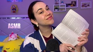 ASMR LECTURA INAUDIBLE EN INGLES PARA BAJAR LA ANSIEDAD📖😵‍💫 [upl. by Fenwick77]