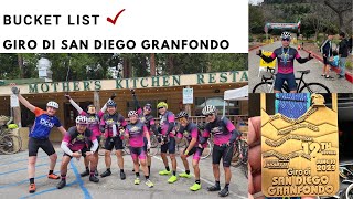 Giro Di San Diego Granfondo cycling california adobovelo [upl. by Lyndsey382]