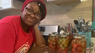 Preserving My Cherry Tomatoes  Im Keeping Them All [upl. by Gaal792]