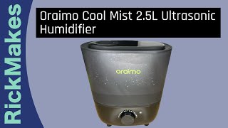 Oraimo Cool Mist 25L Ultrasonic Humidifier [upl. by Darice]