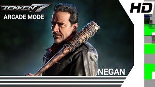 TEKKEN 7 NEGAN Arcade Mode Hardest  No Losses [upl. by Malet536]