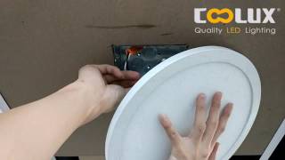 LED Ceiling Panel Light Installation [upl. by Miahc]