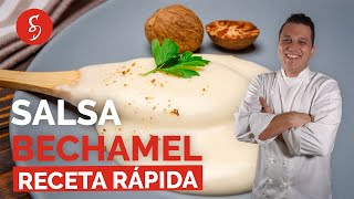 CÓMO HACER SALSA BECHAMEL FÁCIL Y RÁPIDO CON SIMÓN D´AVANZO [upl. by Notnef219]