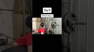 Wendler’s 531 Program day 9 3RM  back day gymrat gym bench benchpressworkout benchpress [upl. by Adam279]