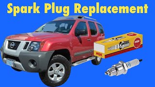 How To Replace Spark Plugs On A 20052016 Nissan Xterrafrontier With 40l Engine [upl. by Ozner]