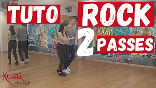 Apprendre 2 passes de Rock en 5 minutes Tuto Danse [upl. by Carmelita262]