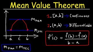 Mean Value Theorem [upl. by Gerta]