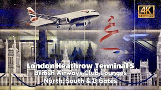 British Airways Club Lounge Review  London Heathrow Terminal 5 LHR T5  2024 [upl. by Benoite]