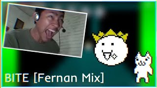 FNF Fernanfloo Vs Cat Mario BITE Fernan Mix CANCION COMPLETA [upl. by Lauree970]